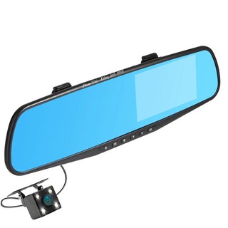 Camera hành trình ô tô có cam lùi hồng ngoại , gắn gương chiếu hậu