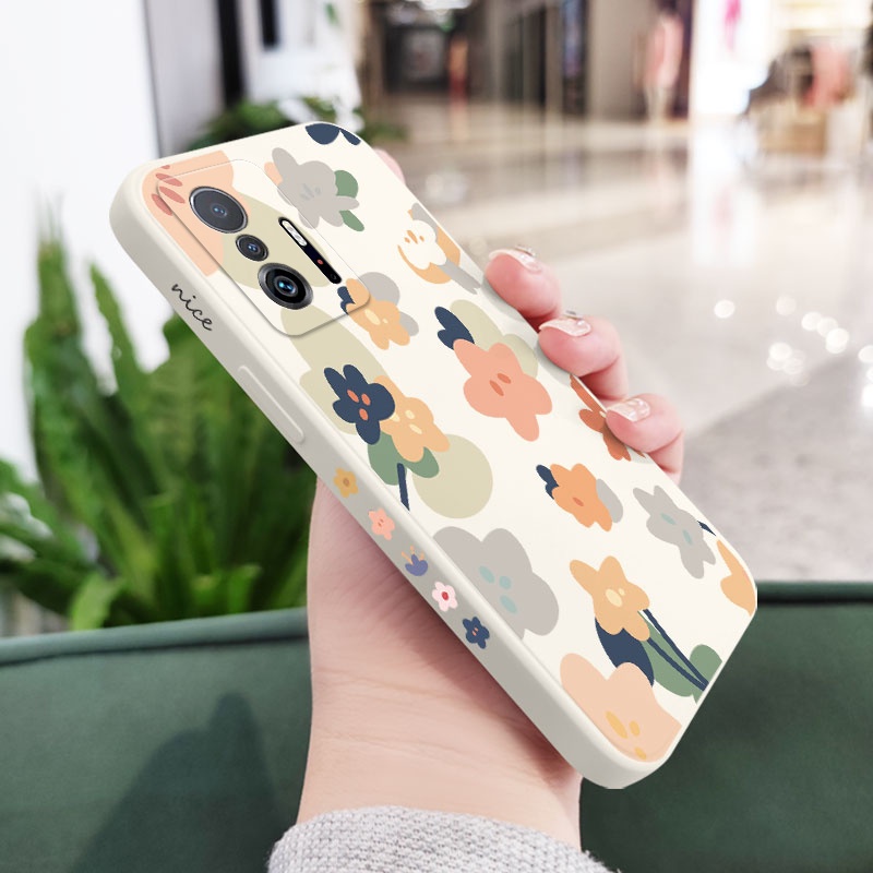 Ốp Điện Thoại Hình Hoa Cho xiaomi mi 13t 12t 11t 10t pro lite mi 9t pro