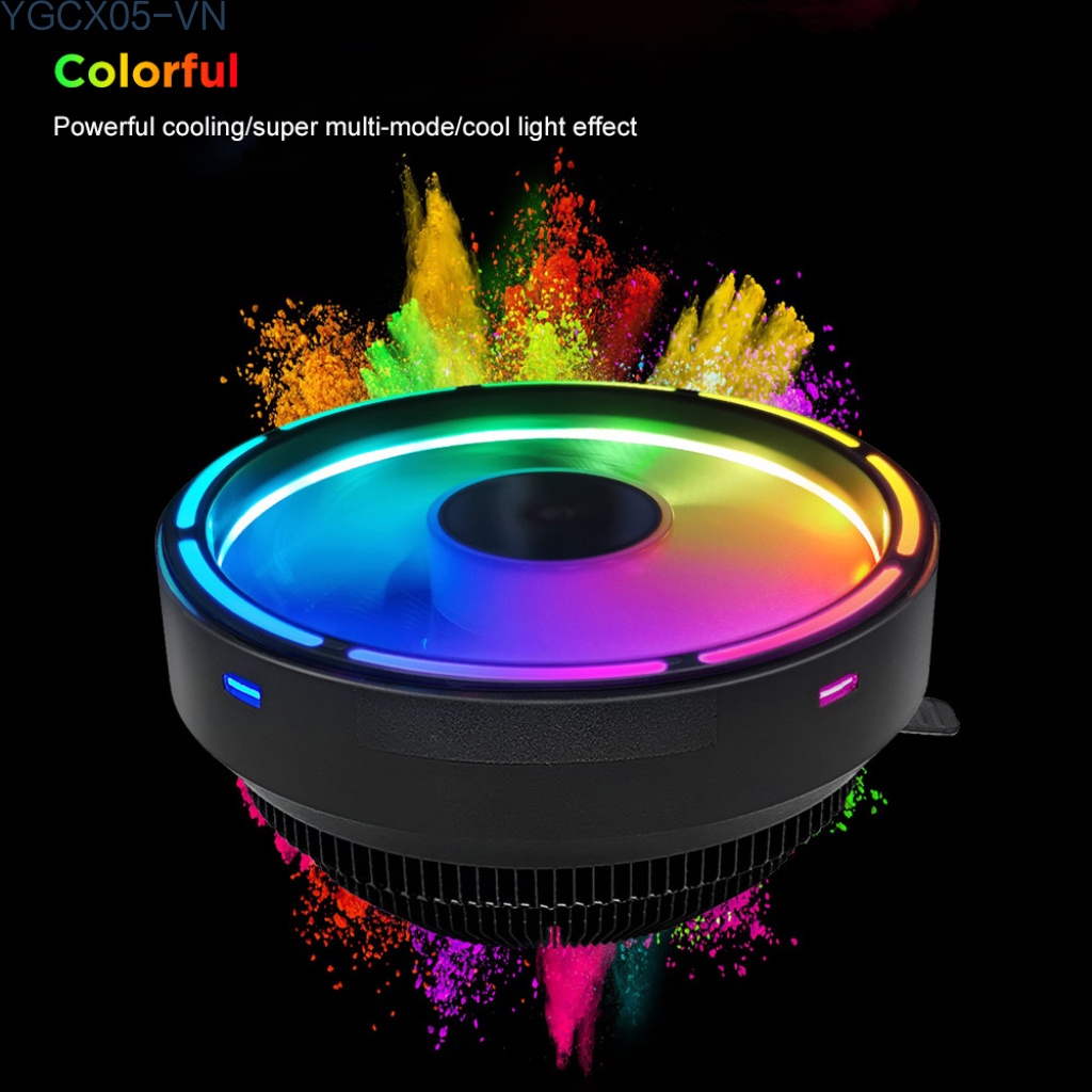 Quạt Tản Nhiệt Cpu Có Đèn Led Rgb Dc 12v 3p | BigBuy360 - bigbuy360.vn
