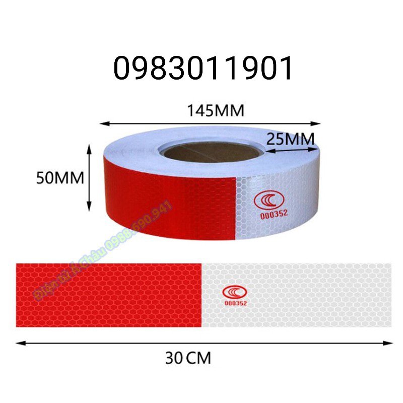 COMBO 10 miếng dán phản quang 3M, miếng dán phản quang ô tô, xe máy,dán cảnh báo, trang trí siêu bền