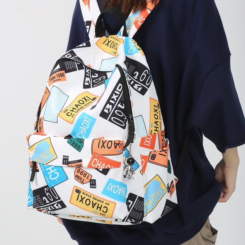 Balo Prettyzys sức chứa lớn cỡ 14inch thời trang cho học sinh sinh viên