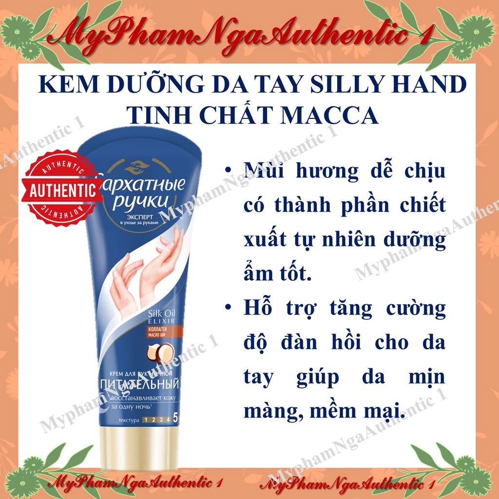 Dưỡng da tay tinh dầu macca giúp mềm mịn, phục hồi lão da lão hoá