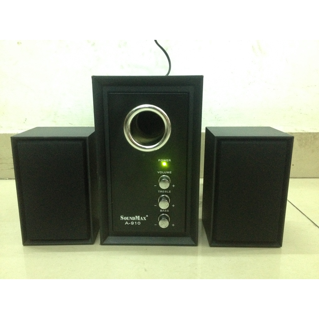 Loa Soundmax 2.1 A-910  nghe điện thoại - laptop- Tặng dây AV 3.5