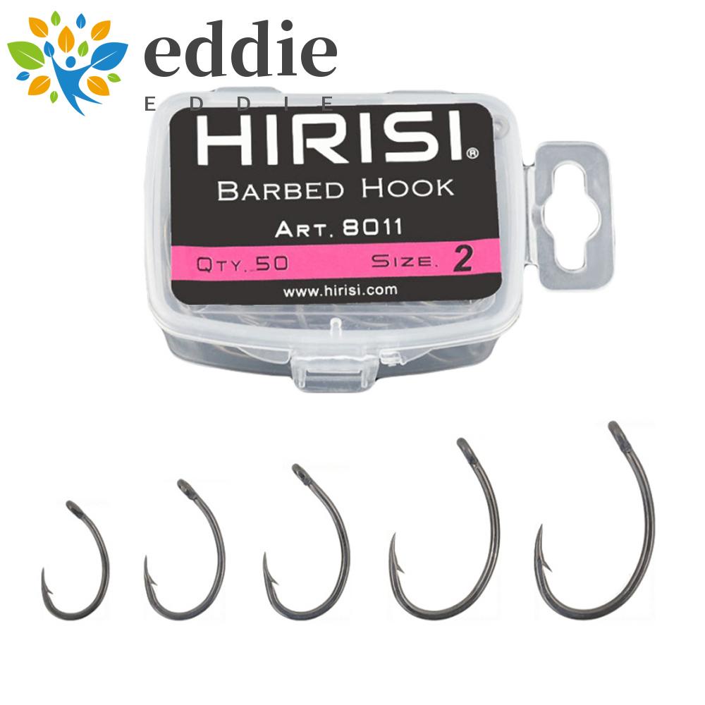 Hộp 50 Lưỡi Câu Cá Carbon Cao Cấp Chuyên Dùng