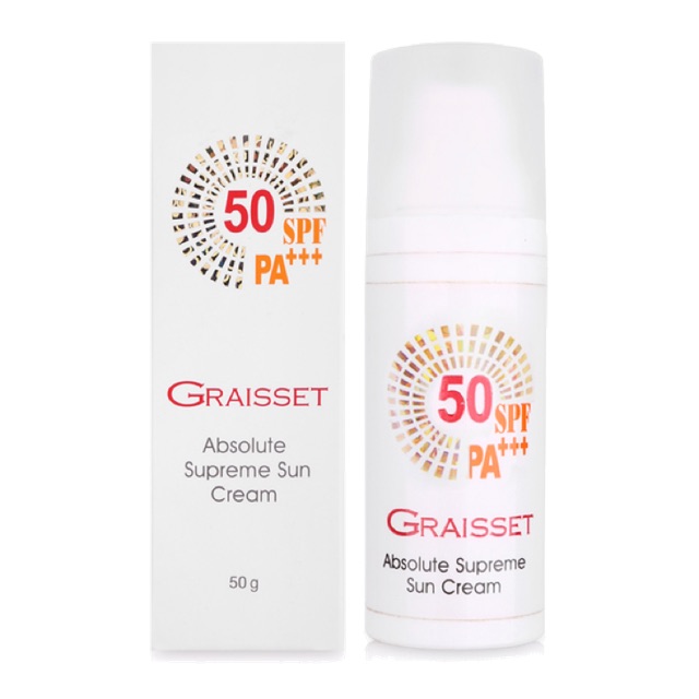 Kem chống nắng cao cấp Graisset Absolute Supreme Sun Cream SPF50/PA+++