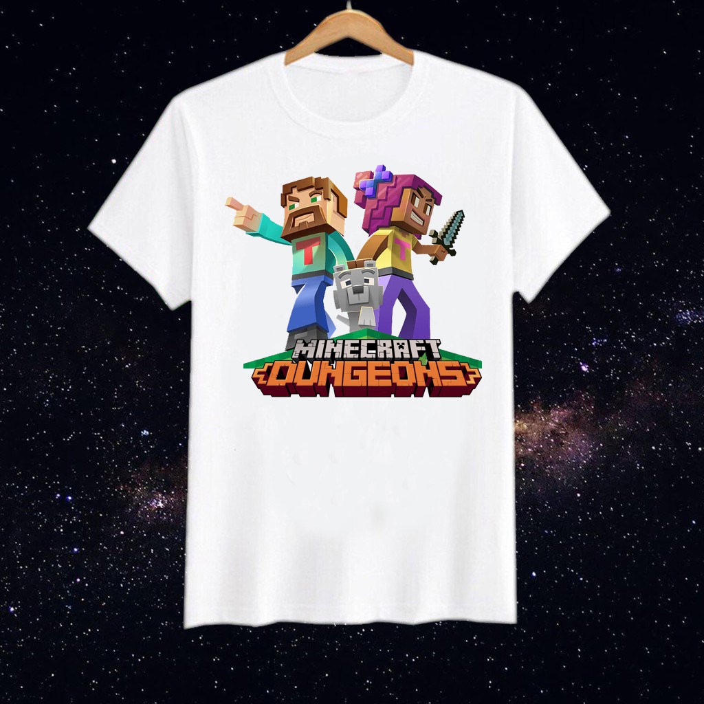 Áo thun Minecraft cho bé