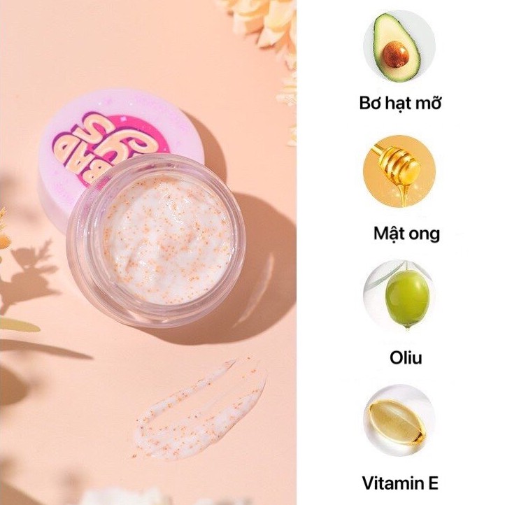 Tẩy da chết môi GOGO TALES Honeypot Nourishment Lip Scrub mướt mịn mềm môi GT255 GOGO78 | BigBuy360 - bigbuy360.vn