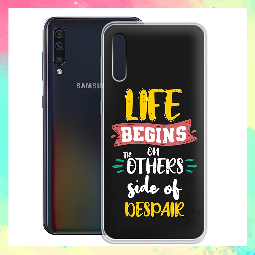 Ốp lưng Samsung Galaxy A50 in câu cổ động hay - 01084 Silicone Dẻo mẫu Độc Quyền