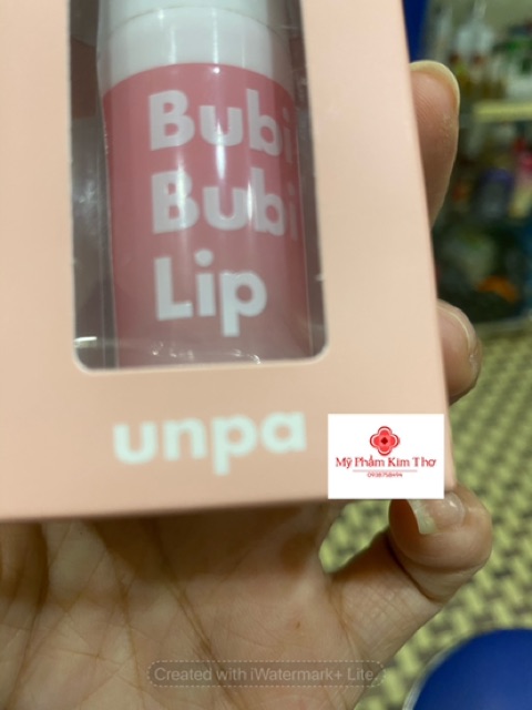 (ảnh thật)Tẩy Tế Bào Chết Môi Sủi Bọt Bubi Bubi Lip By Unpa (chính hãng)