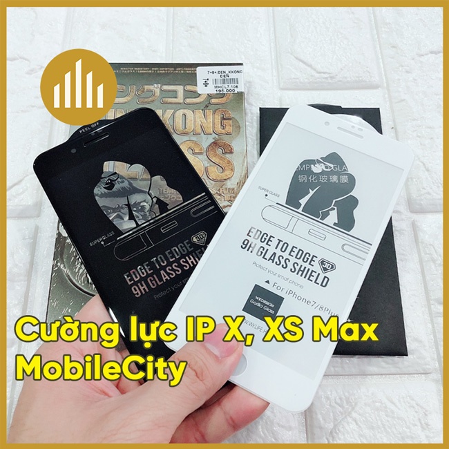 Dán cường lực IP X, XS, XR, XS Max (Full màn, KingKong) - Giá rẻ, chất lượng tốt