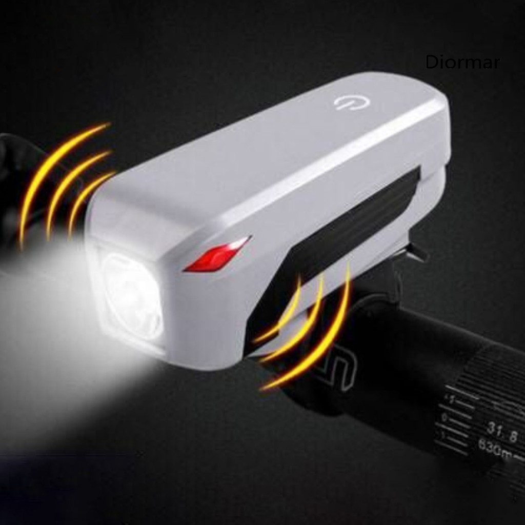 Đồng Hồ Đo Khoảng Cách Ánh Sáng 350 Lumen 150m Có Cổng Sạc Usb Cho Xe Đạp