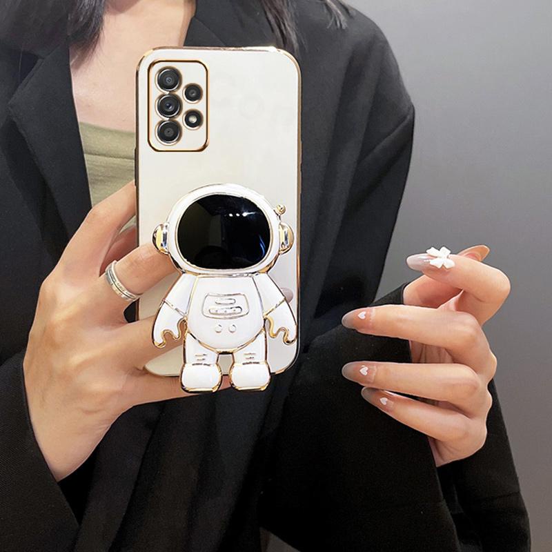 Ốp Điện Thoại Hình Phi Hành Gia 3D Thời Trang Cho Samsung Galaxy A51 A71 A50 A70 A50S A30S A10 A10s A20 A30 A7 2018 A750