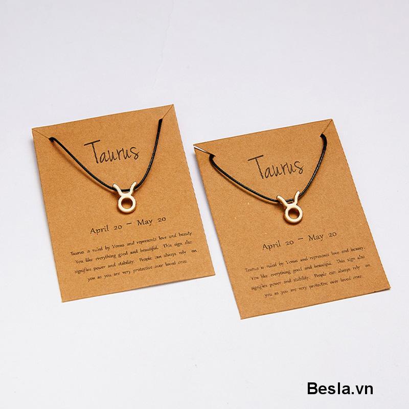 Vòng Tay Dây Bện 12 Cung Hoàng Đạo Có Thể Điều Chỉnh Cho Nam Và Nữ