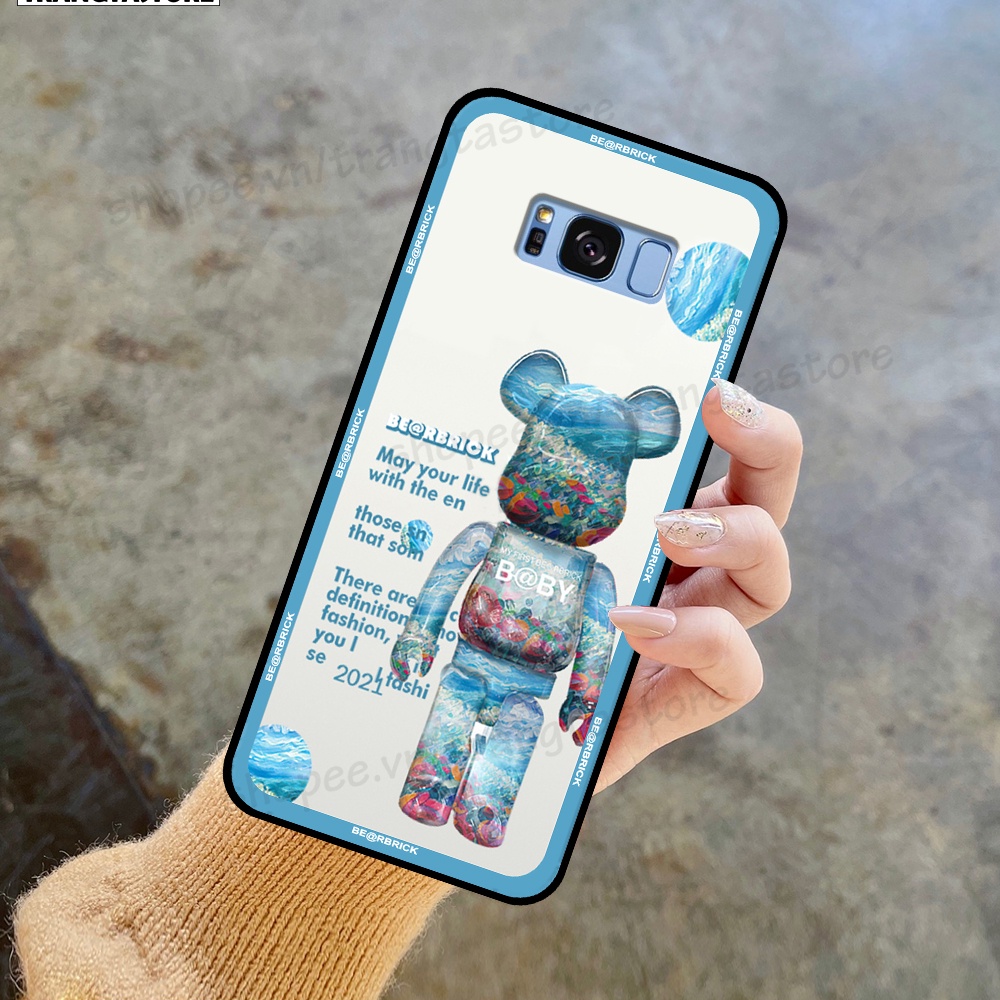 Ốp lưng Samsung S8 / S8 Plus / S8+ in hình gấu Bearbrick,Mountain,xanh,đen,đỏ giá rẻ