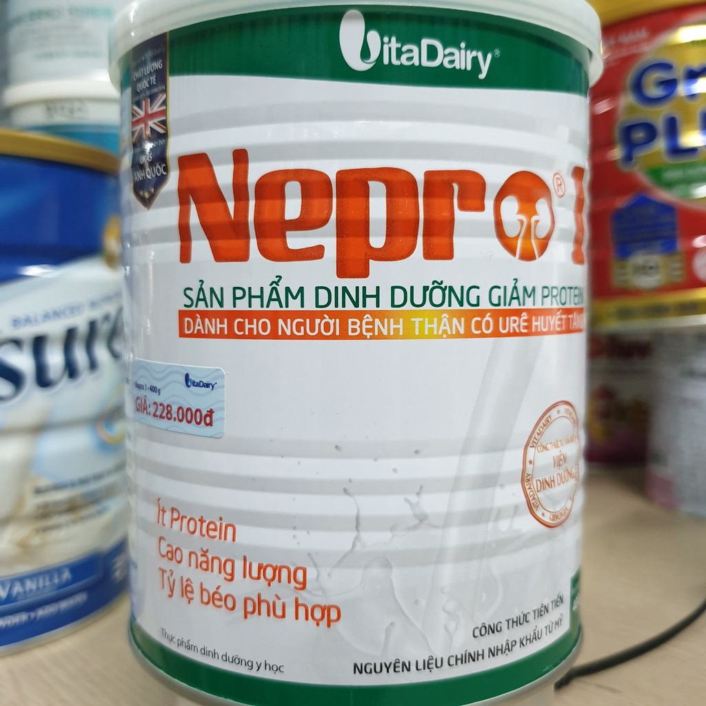 Sữa Nepro 1 400g (dành cho người bệnh thận) Date 2023