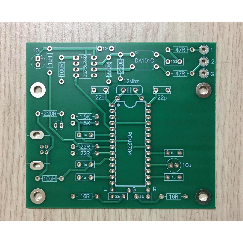 Mạch in chuyển đổi tín hiệu USB ra coaxic (không linh kiện)