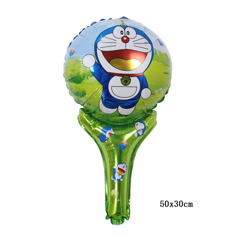 Bong Bóng Bơm Hơi Hình Mèo Doraemon 1 Tuổi Trang Trí Sinh Nhật