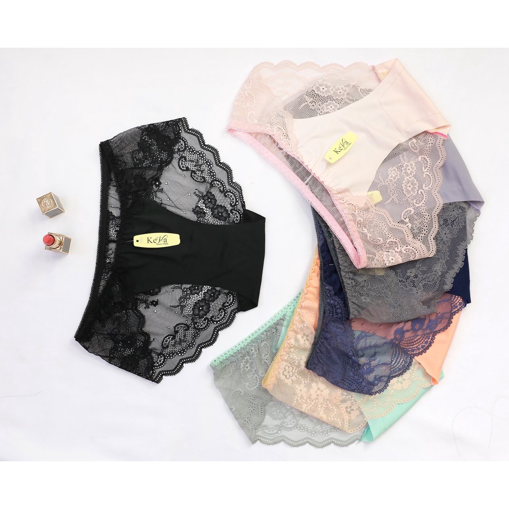 set 3 quần lót ren gợi cảm từ 40kg đến 60kg(GIAO NGÃU NHIÊN)