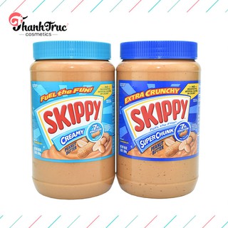 DATE 2025 BƠ ĐẬU PHỘNG SKIPPY CREAMY PEANUT BUTTER MỸ 1,36kg