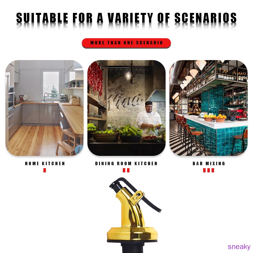 Vòi Rót Dầu / Giấm Chống Rò Rỉ Tiện Dụng Cho Nhà Bếp