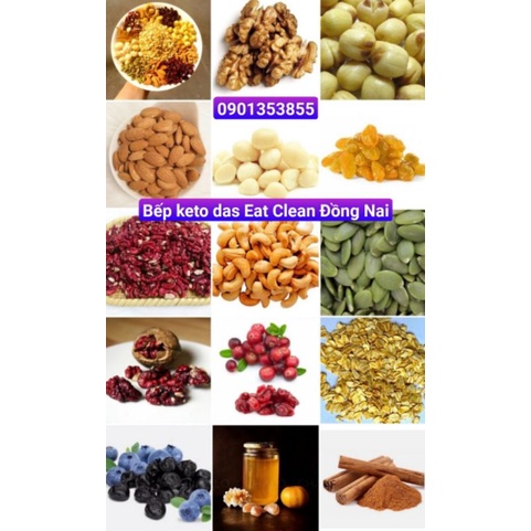 GRANOLA 12 SIÊU HẠT VÀ QUẢ -ĂN KIÊNG GIẢM CÂN HEALTHY