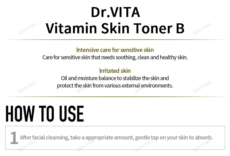 Toner DAYCELL Dr.VITA vitamin B chăm sóc làn da 200ml