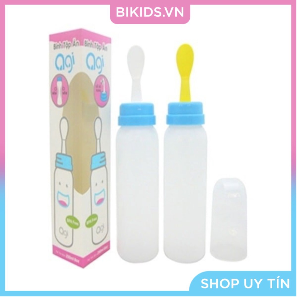 Bình thìa ăn bột Agi 250ml