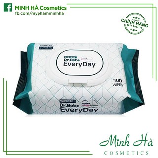 Khăn ướt đa năng Dr.Bebe Everyday 100 miếng