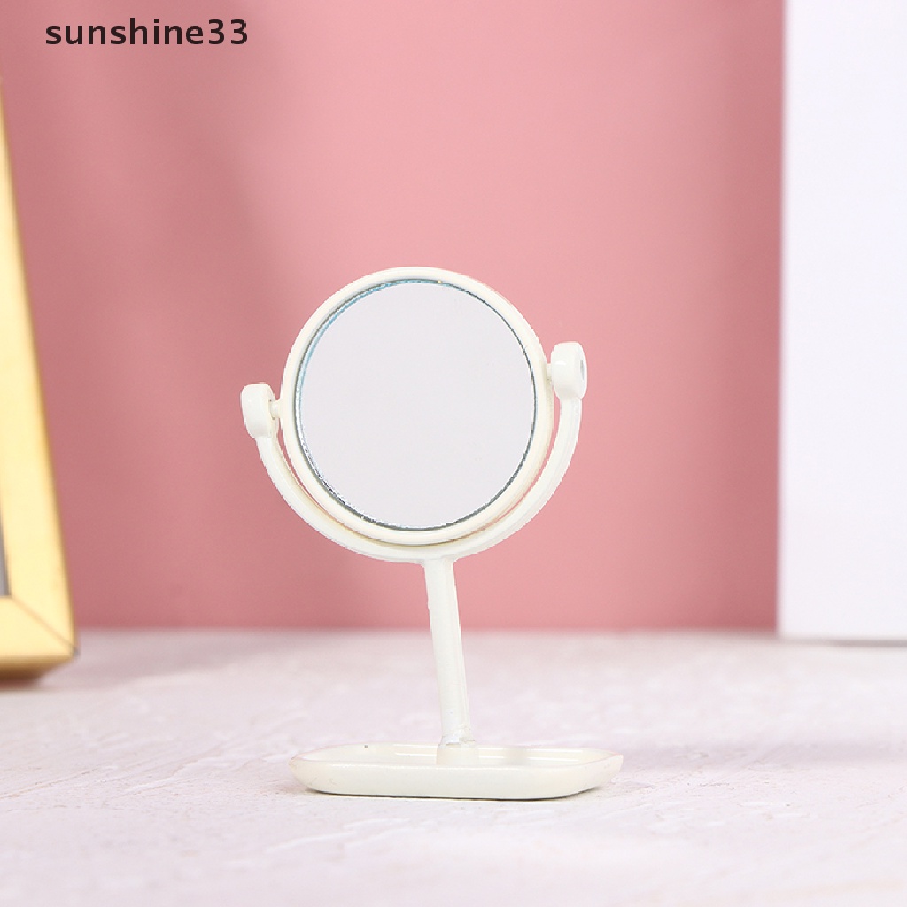 Gương Trang Điểm Mini Tỉ Lệ 1: 12 Cho Nhà Búp Bê