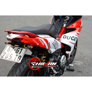 Tem Trùm Exciter 150 Đỏ Trắng Ducati