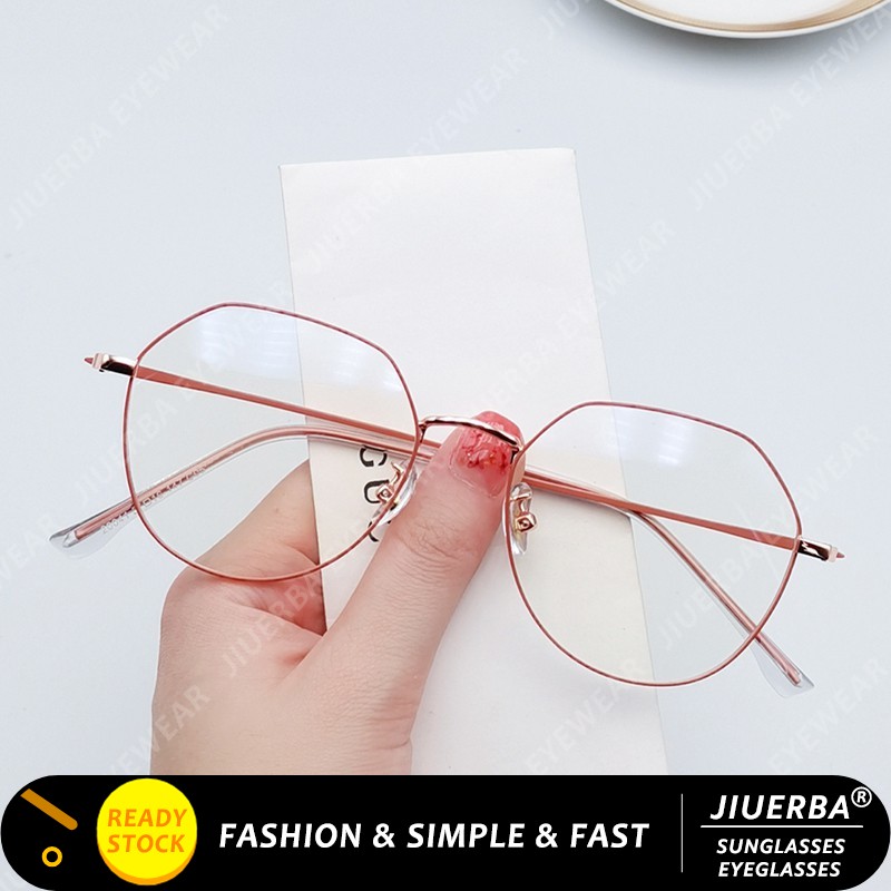 Mắt Kính Chống Bức Xạ Phong Cách Hàn Quốc Retro Thời Trang Cho Nữ