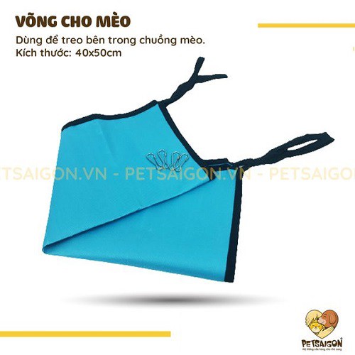 VÕNG TREO CHUỒNG CHO MÈO 40X50CM