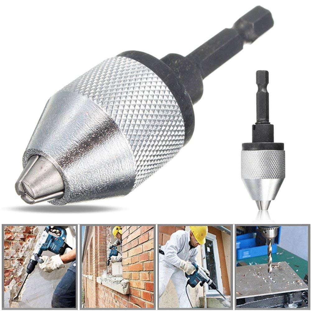 Đầu chuyển đổi máy khoan từ lục giác sang kẹp 0.3-6.5mm