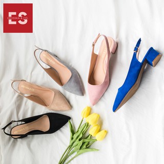 Giày Sandals Nữ Đế Vuông Erosska EL011