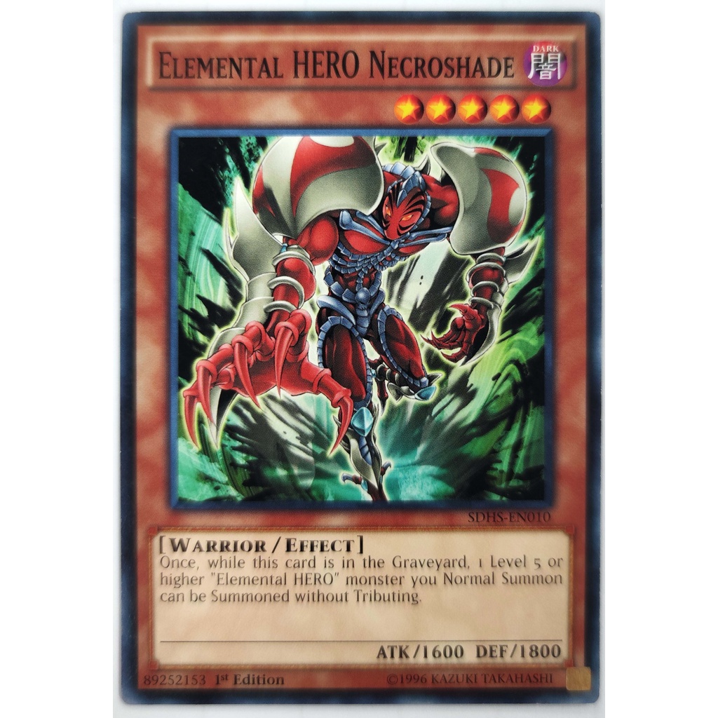 [Thẻ Yugioh] Elemental HERO Necroshade |EN| Common (GX)