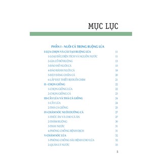 Kỹ Thuật Nuôi Cá Và Ốc Trong Ruộng Lúa