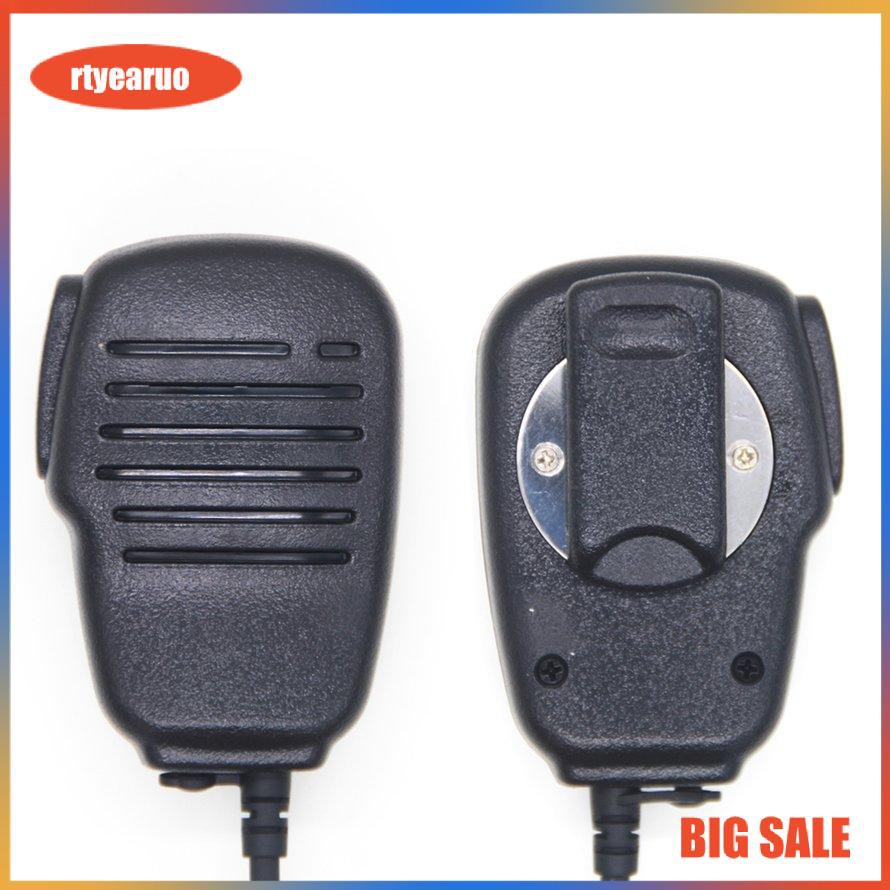 Walkie-talkie Curved Plug Waterproof Hand Microphone Remote Microphone