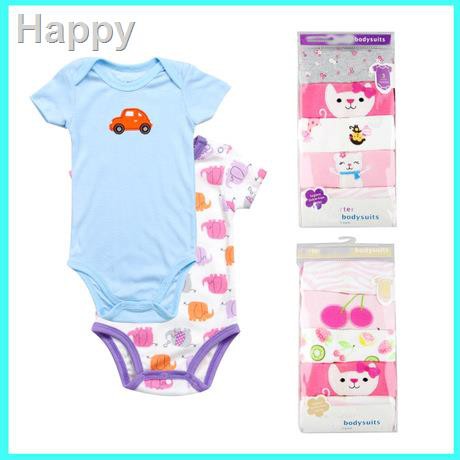 Jumpsuit Cotton Ngắn Tay Cho Bé