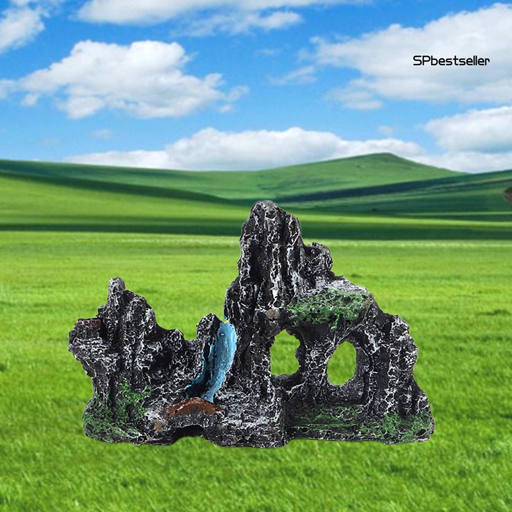 Hòn Non Bộ Nhân Tạo Sống Động Như Thật Trang Trí Bể Cá