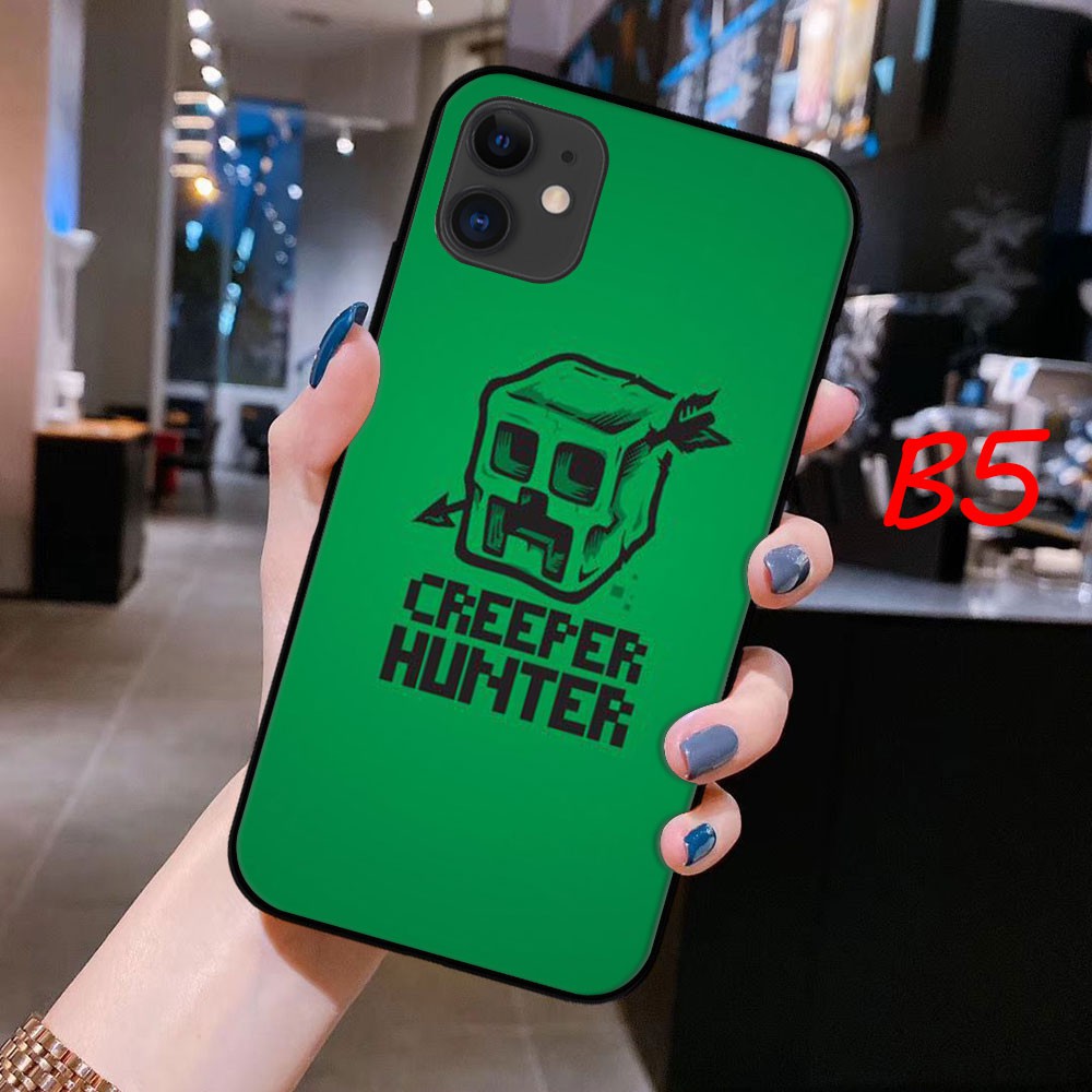 Ốp điện thoại mềm hình Minecraft thích hợp cho iPhone 11 Pro Max XS MAX XR X 8 7 6s 6 Plus SE 2020