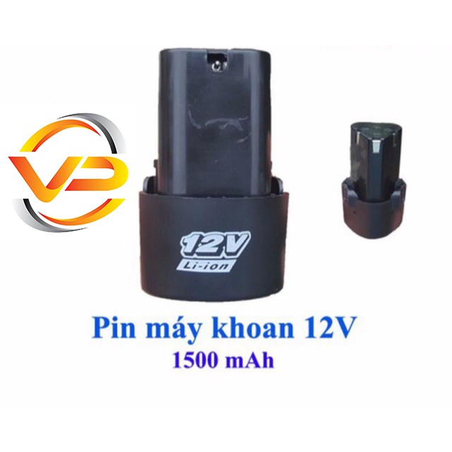 Pin Máy Khoan Li-Ion 1500mAh 12v Chất Lượng Tốt