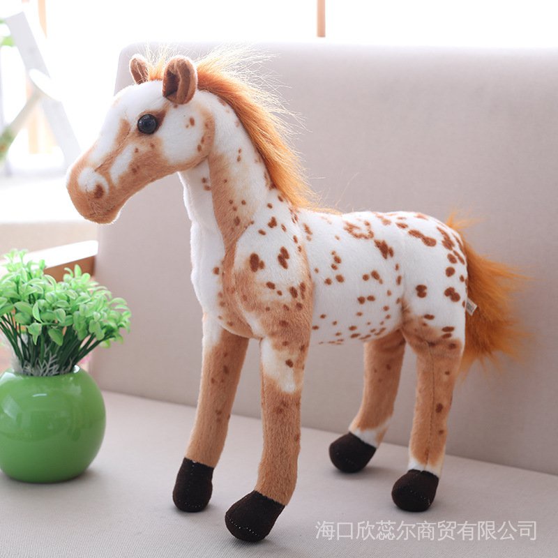 Thú Nhồi Bông Hình Con Ngựa Pony Dễ Thương Làm Quà Tặng