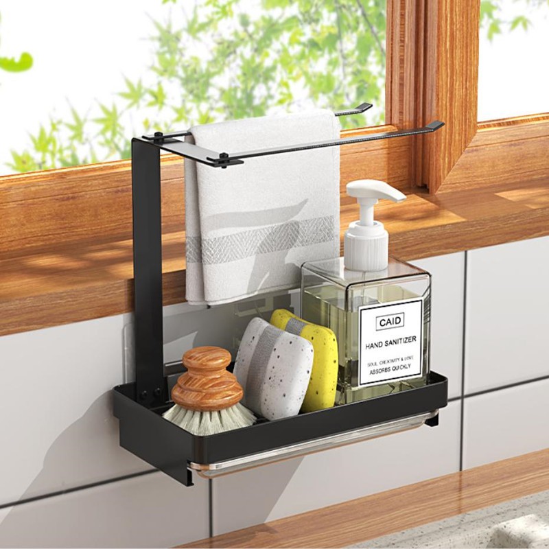 Kệ để đồ nhà bếp không cần đục lỗ