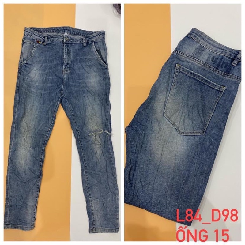Quần jean dài nam 2hand