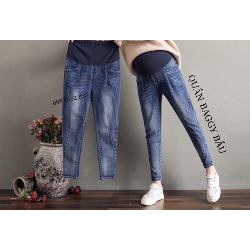Quần jean Ms 01 cho bà bầu - rẻ nhất Việt Nam (có ảnh và video thật)