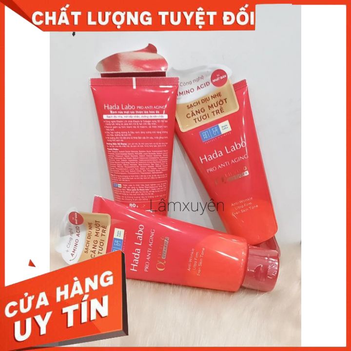 SỮA RỬA MẶT HADA LABO 80G ĐỎ