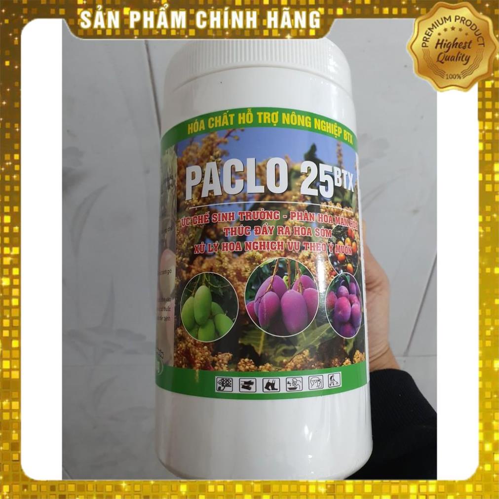 PHÂN BÓN PACLO 25 1kg⚡️ÉP HOA CỰC ĐỈNH-RA HOA TRÁI VỤ⚡️kích chồi, phân hóa mầm hoa, chống nghẹn bông, tăng đậu trái 2