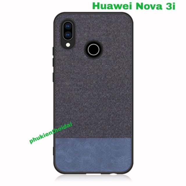 Ốp lưng Huawei Nova 3i chống sốc Vải Da mềm cao cấp siêu đẹp