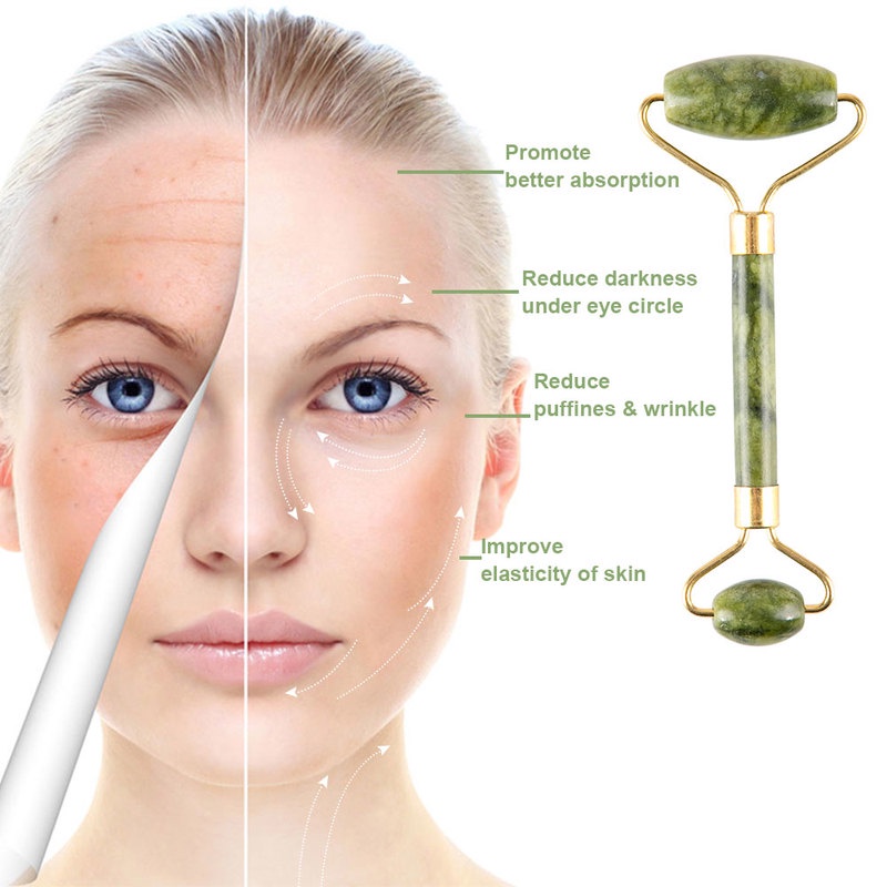 Cây Lăn Mát Xa Mặt / Mắt / Cổ / Giảm Nếp Nhăn Chống Lão Hóa Cho Nam Nữ