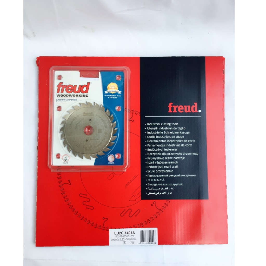 BỘ  2 LƯỠI CƯA FREUD 300* 96T Chống ổn và  bộ lưỡi mồi 120* 24T